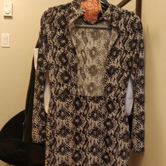 H&M Divided snake print low back dress - Picture 2 of 4